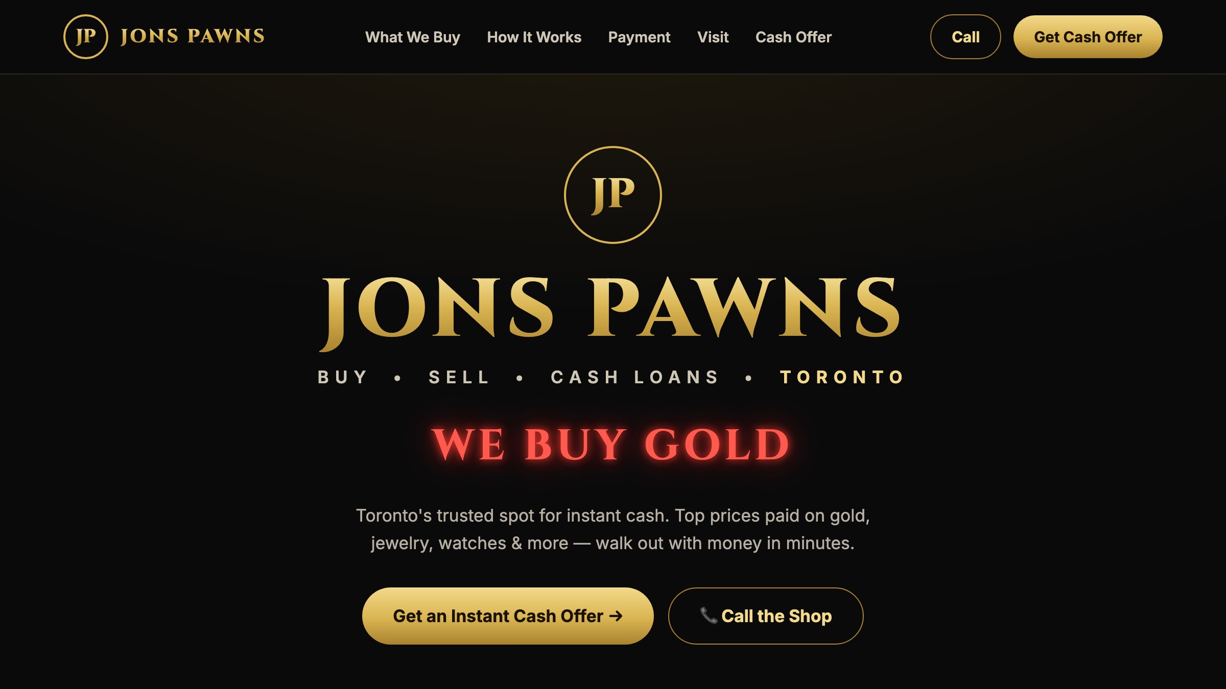 Jons Pawns website